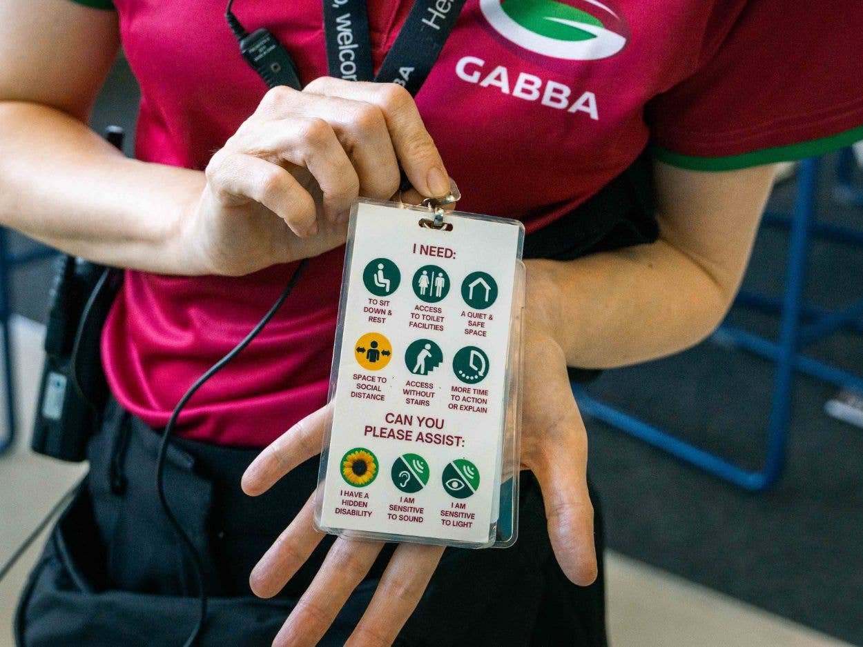 Sunflower Program The Gabba "I need" card side